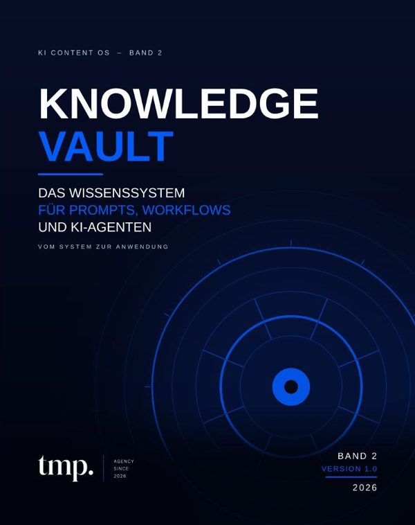 Cover KI CONTENT OS Band 2 Knowledge Vault